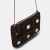 Bolso bandolera mini de ganchillo con espejos Bolso bandolera mini de ganchillo con espejos