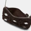 Bolso bandolera mini de ganchillo con espejos Bolso bandolera mini de ganchillo con espejos