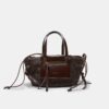 Bolso bandolera tipo cesta con efecto de ganchillo Bolso bandolera tipo cesta con efecto de ganchillo