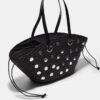 Bolso bandolera tipo cesta con lentejuelas Bolso bandolera tipo cesta con lentejuelas