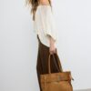 Bolso City Shopper con detalle de hebilla