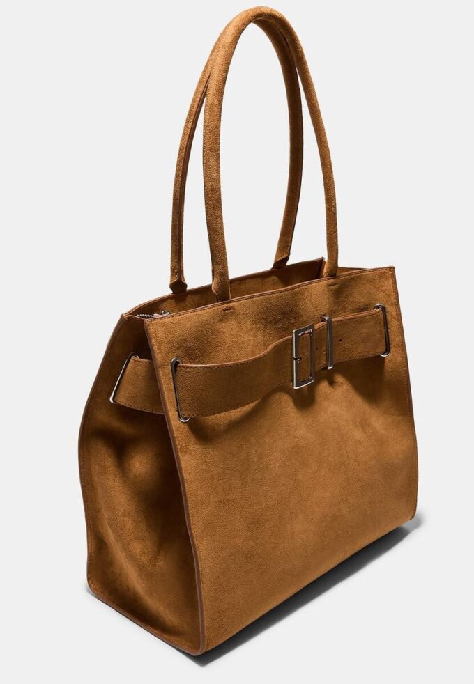 Bolso City Shopper con detalle de hebilla