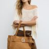 Bolso City Shopper con detalle de hebilla