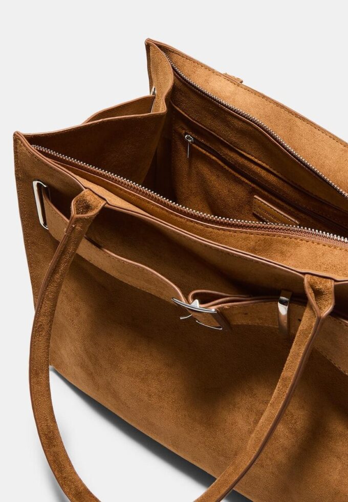 Bolso City Shopper con detalle de hebilla