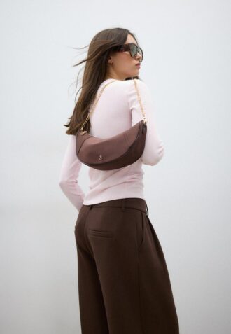 Bolso cruzado de nailon Moon