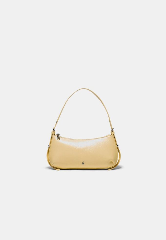 Bolso de hombro alargado con ojales