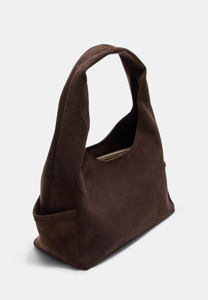 Bolso de hombro con bolsillos