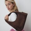 Bolso de hombro con bolsillos