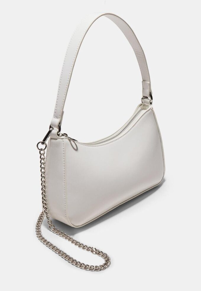 Bolso de hombro con cadena larga Bolso de hombro con cadena larga