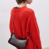 Bolso de hombro con cadena larga Bolso de hombro con cadena larga