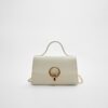 Bolso de hombro con cierre redondo Bolso de hombro con cierre redondo