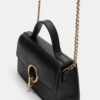 Bolso de hombro con cierre redondo Bolso de hombro con cierre redondo