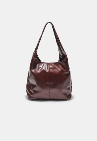 Bolso de hombro con cremallera