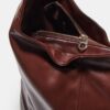 Bolso de hombro con cremallera