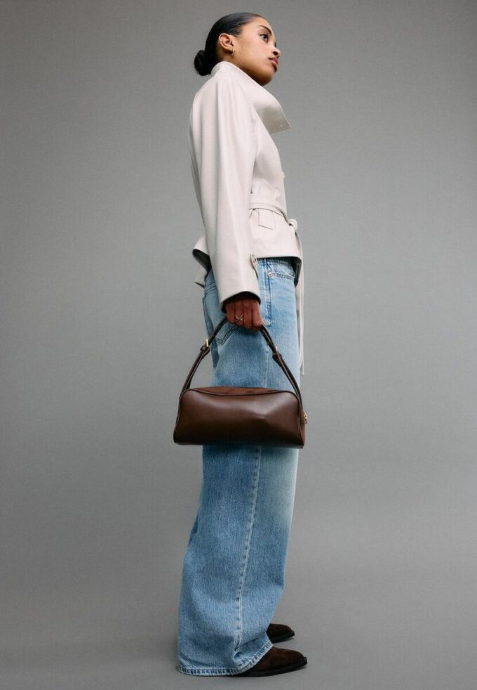 Bolso de hombro con doble asa Bolso de hombro con doble asa