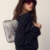 Bolso de hombro con solapa