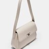 Bolso de hombro con solapa