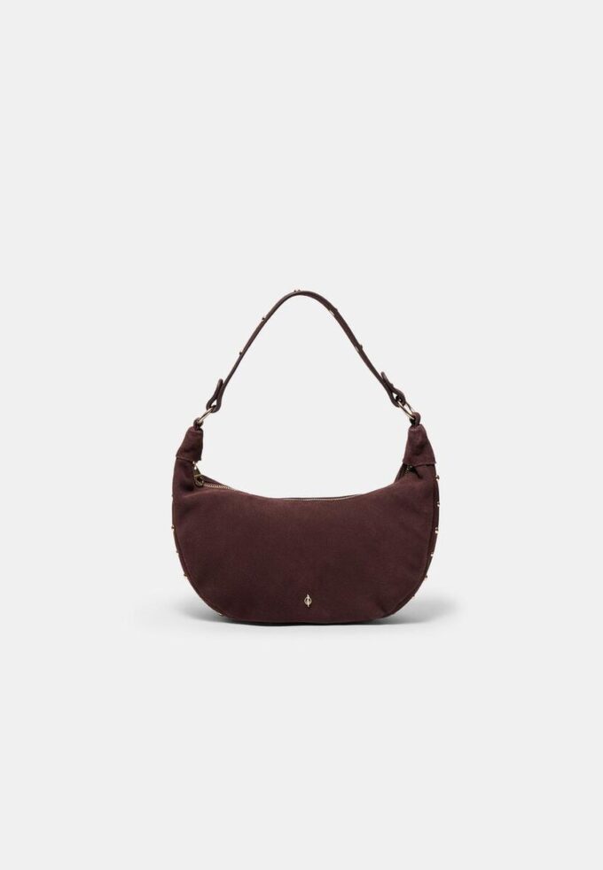 Bolso de hombro con tachuelas 100 % piel Bolso de hombro con tachuelas 100 % piel