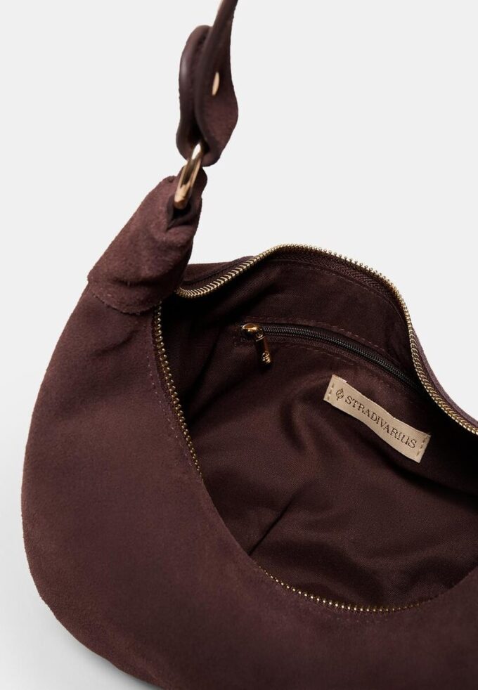 Bolso de hombro con tachuelas 100 % piel Bolso de hombro con tachuelas 100 % piel