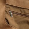 Bolso de hombro de ante sintético