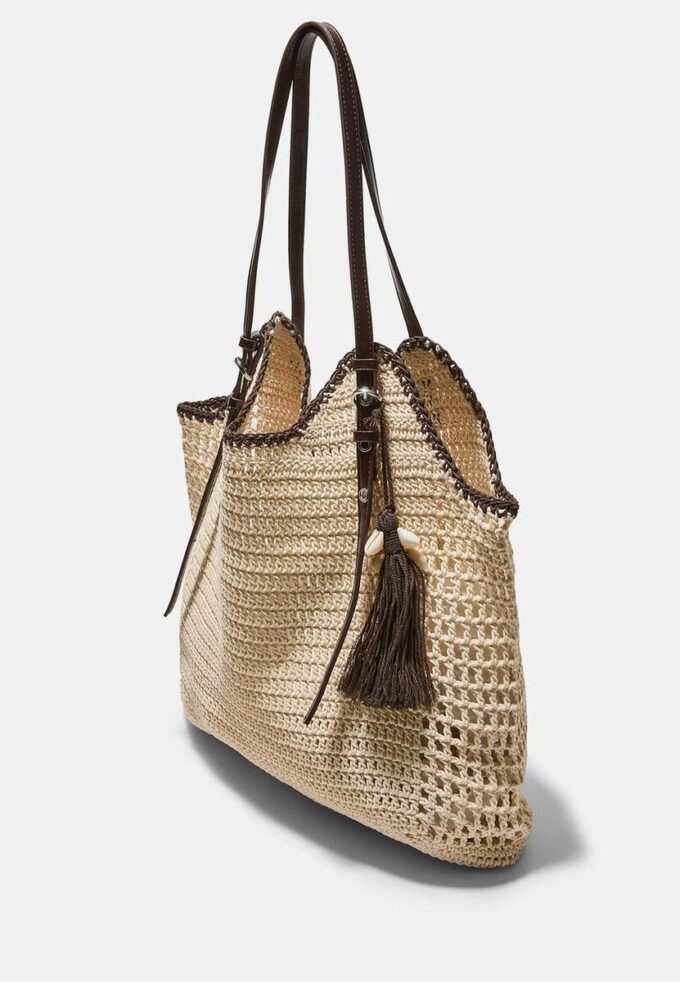 Bolso de hombro de ganchillo Bolso de hombro de ganchillo
