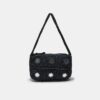 Bolso de hombro de ganchillo con espejos Bolso de hombro de ganchillo con espejos