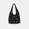 Bolso de hombro grande con espejos Bolso de hombro grande con espejos