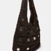 Bolso de hombro grande con espejos Bolso de hombro grande con espejos