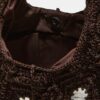 Bolso de hombro grande con espejos Bolso de hombro grande con espejos