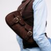 Bolso de hombro Moon con bolsillos
