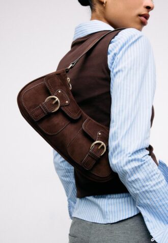 Bolso de hombro Moon con bolsillos Bolso de hombro Moon con bolsillos