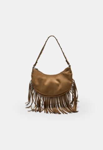 Bolso de hombro Moon con flecos