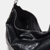 Bolso de hombro tipo hobo imitación cocodrilo