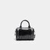 Bolso de imitación de piel con cremalleras