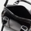 Bolso de imitación de piel con cremalleras