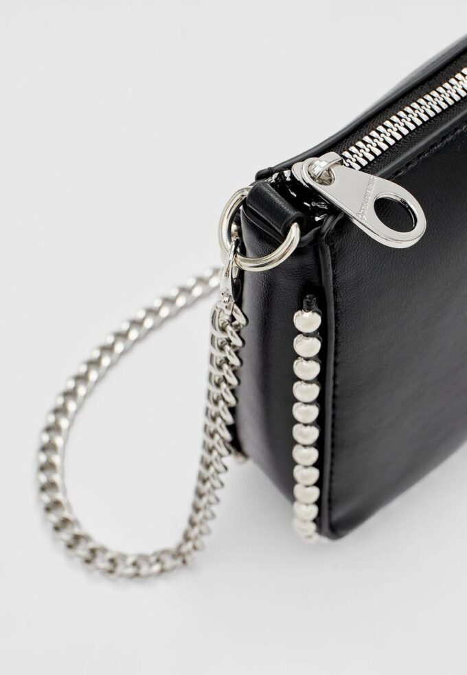 Bolso mini con cuentas
