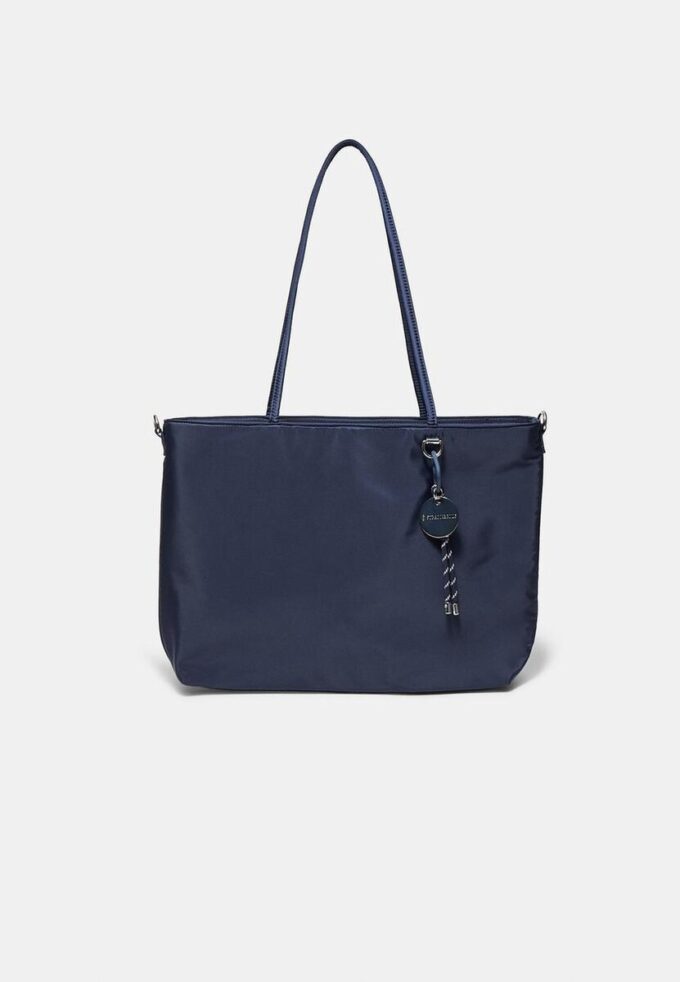 Bolso shopper con charm