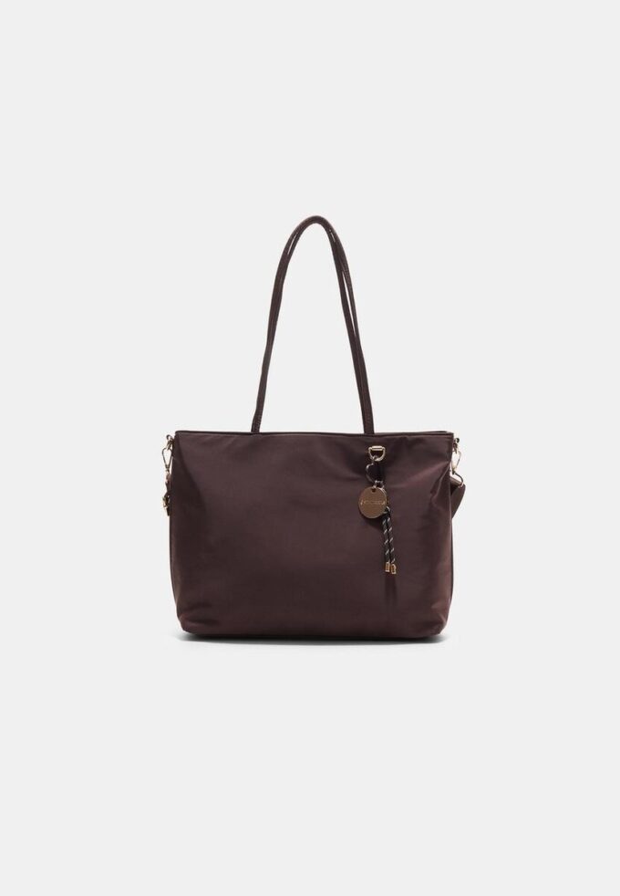 Bolso shopper con charm
