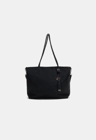 Bolso shopper con charm