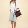 Bolso shopper con charm