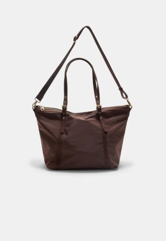 Bolso shopper con contraste