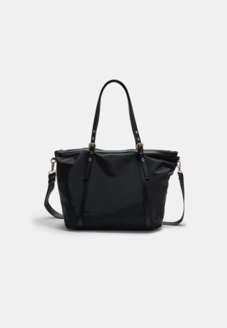 Bolso shopper con contraste