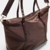 Bolso shopper con contraste Bolso shopper con contraste