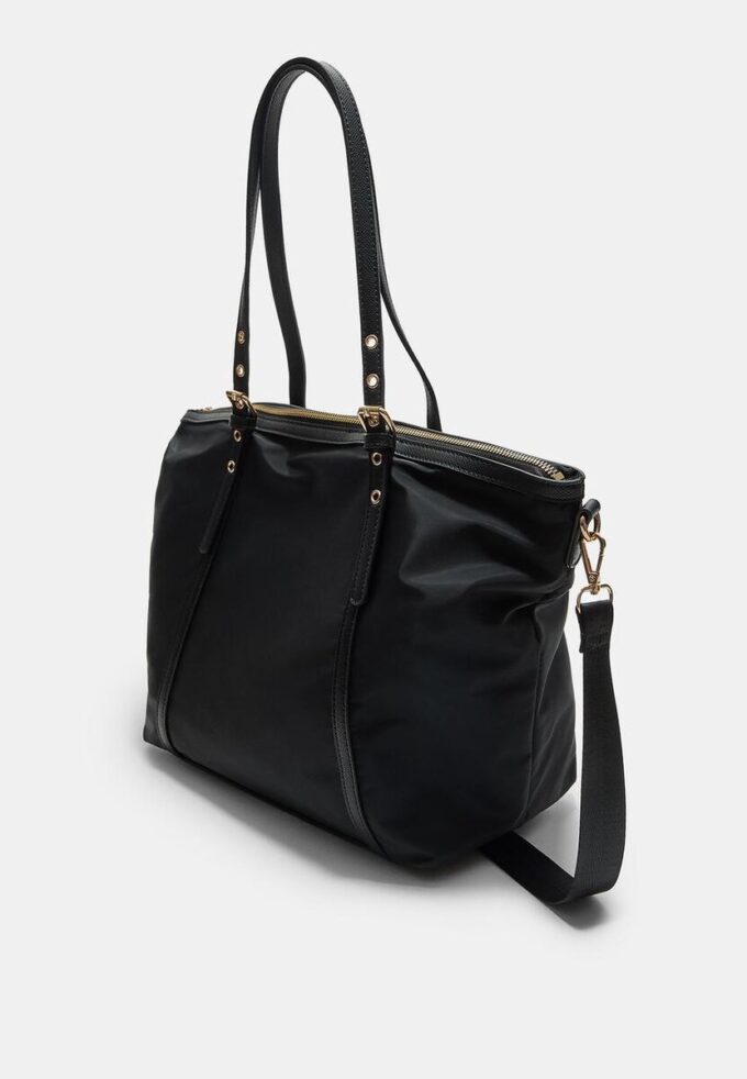Bolso shopper con contraste Bolso shopper con contraste