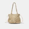 Bolso shopper de ganchillo con hilo metálico Bolso shopper de ganchillo con hilo metálico
