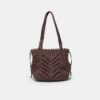 Bolso shopper de ganchillo con hilo metálico Bolso shopper de ganchillo con hilo metálico