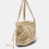 Bolso shopper de ganchillo con hilo metálico Bolso shopper de ganchillo con hilo metálico