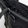 Bolso shopper de tela con lazo Bolso shopper de tela con lazo