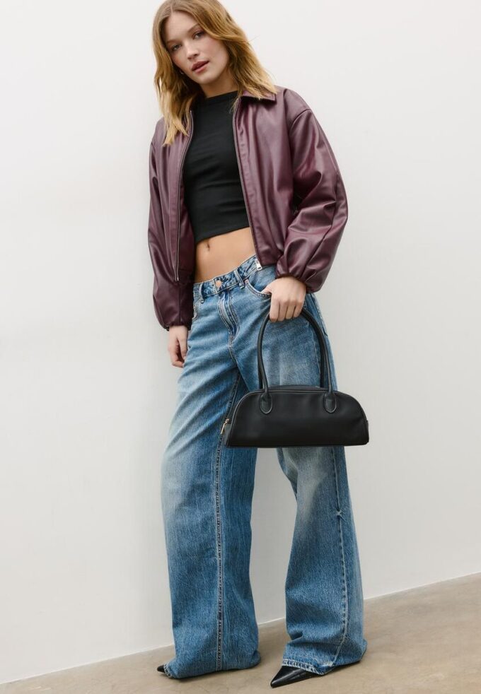 Bolso tipo boliche de nylon Bolso tipo boliche de nylon
