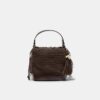Bolso tipo cubo combinado de ganchillo Bolso tipo cubo combinado de ganchillo